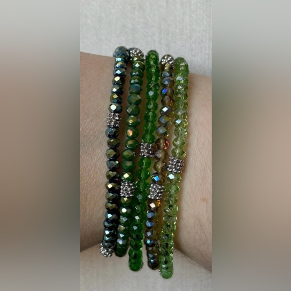 Jewelry - Green Bracelet set